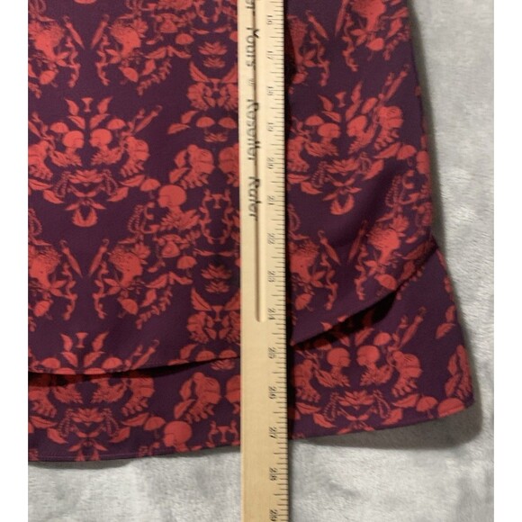 Cabi Shirt Womens Small Purple Red Cameo Sleeveless Tank Top Layered Y2K Whimsy - Picture 15 of 16